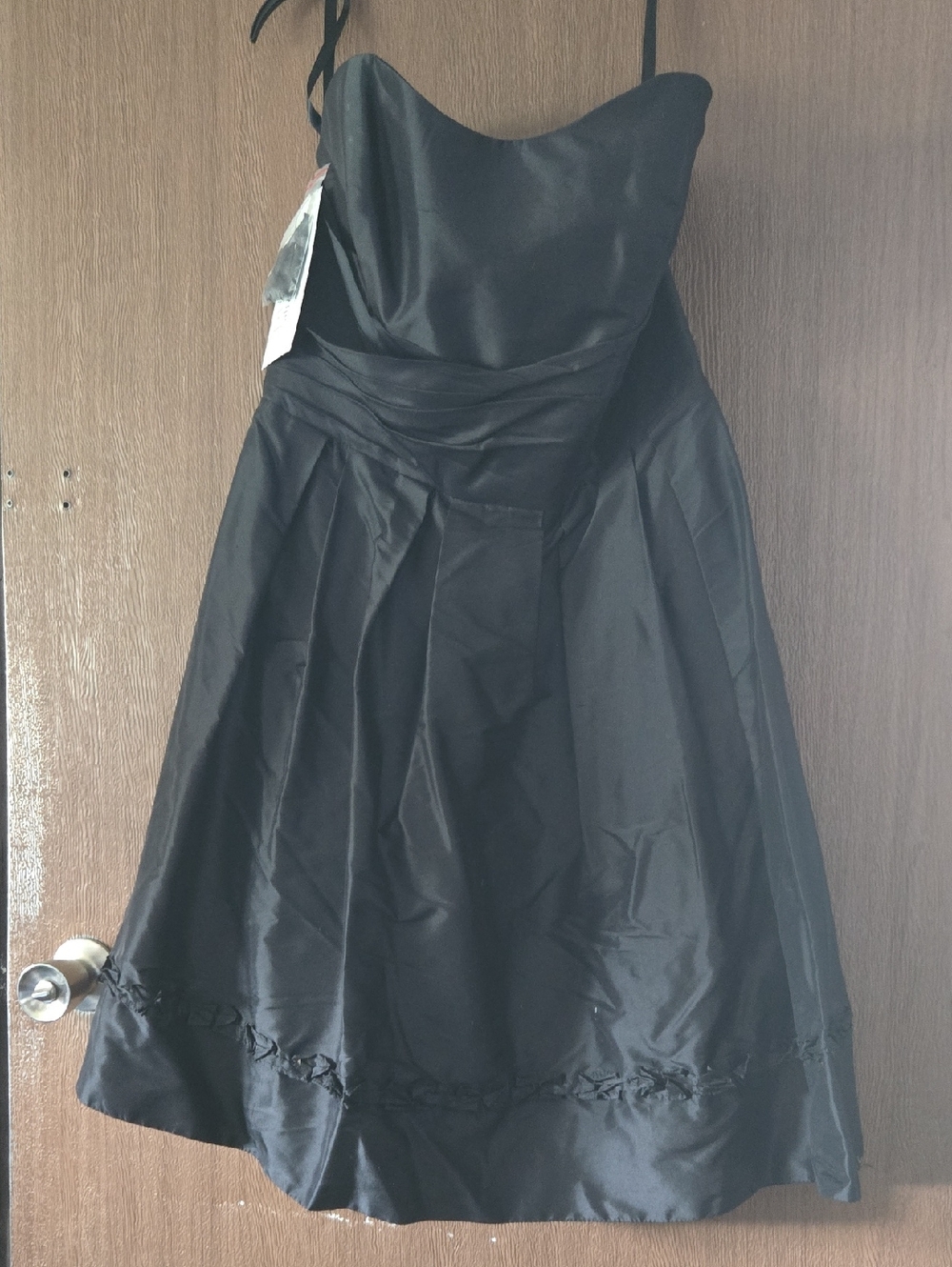 Alfred Angelo Black Silk Dress
